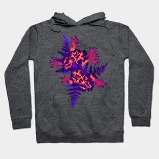 Coral Carnation - Green/Purple/Pink Hoodie